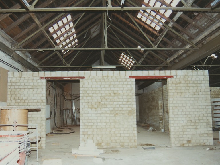 Oegl Umbauphase Halle 5